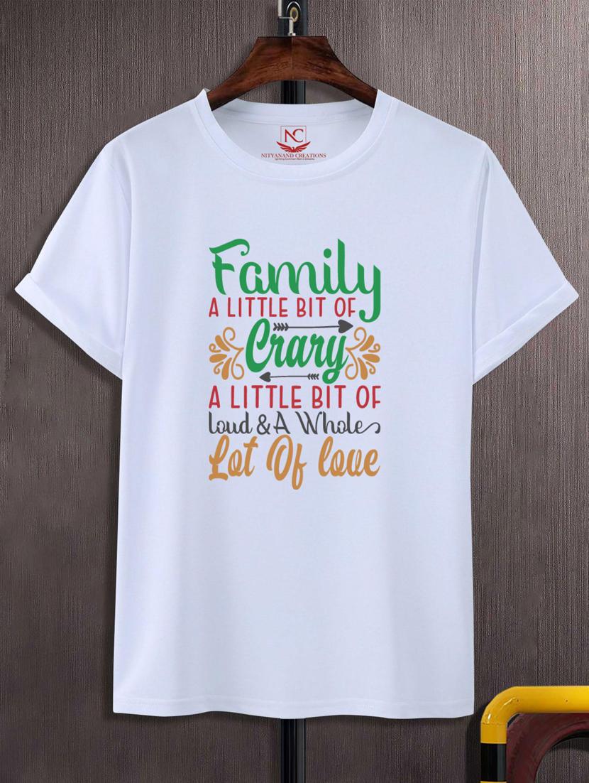 unisex typographic printed t-shirt - 20688887 -  Zoom Image - 0