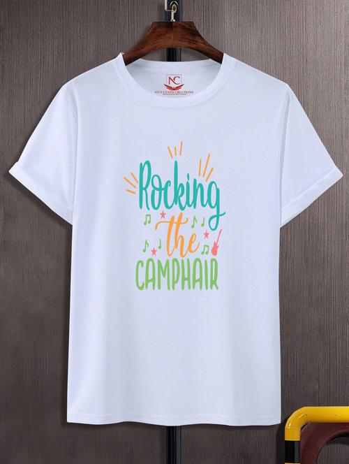 unisex typographic printed t-shirt - 20688896 -  Standard Image - 0