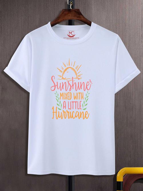 unisex typographic printed t-shirt - 20688901 -  Standard Image - 0
