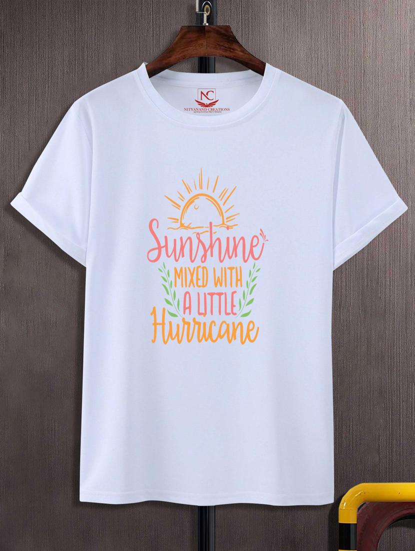 unisex typographic printed t-shirt - 20688901 -  Zoom Image - 0