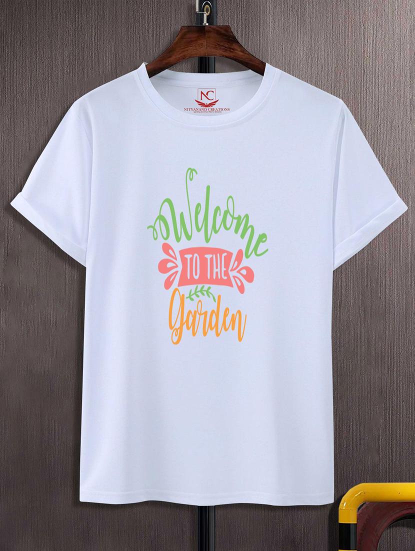 unisex typographic printed t-shirt - 20688908 - Zoom Image - 0