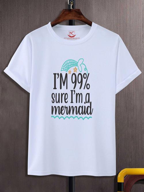 unisex typographic printed t-shirt - 20688993 -  Standard Image - 0
