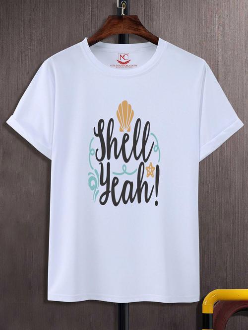 unisex typographic printed t-shirt - 20688999 - Standard Image - 0