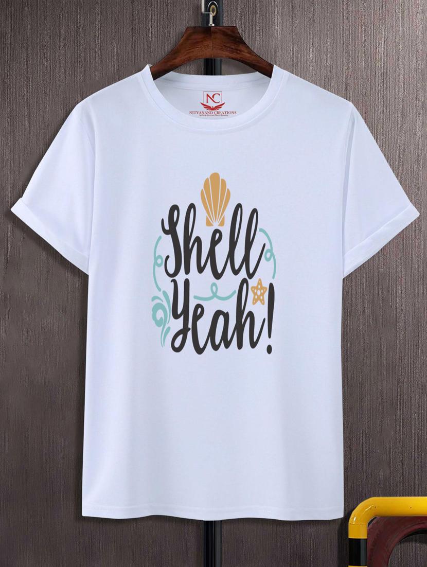 unisex typographic printed t-shirt - 20688999 - Zoom Image - 0