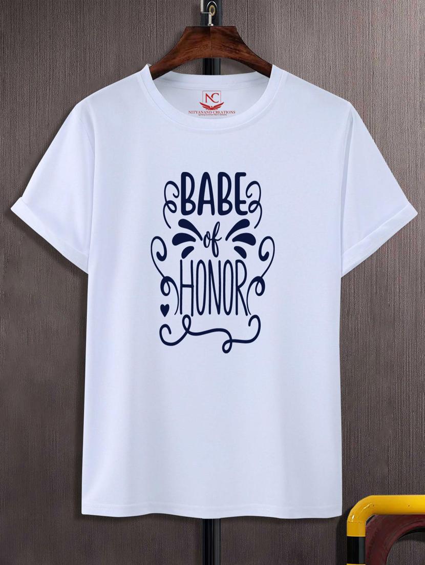 unisex typographic printed t-shirt - 20689004 -  Zoom Image - 0