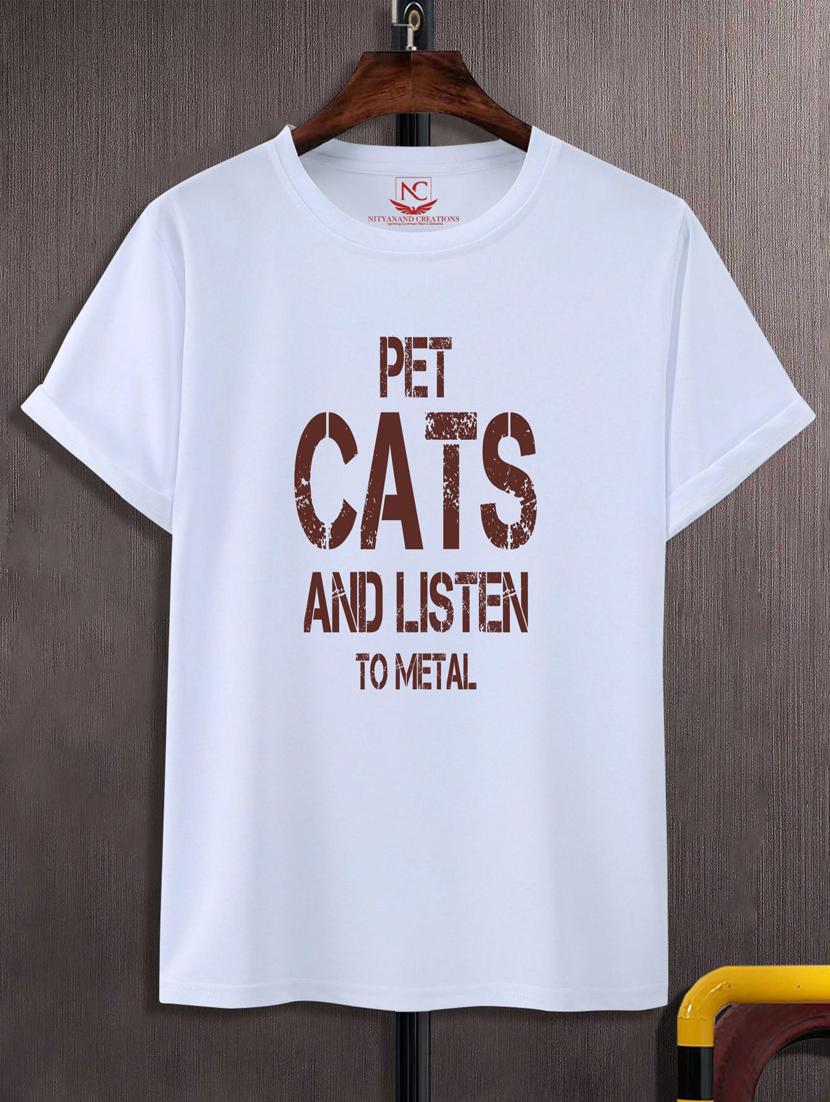 unisex typographic printed t-shirt - 20689013 -  Zoom Image - 0