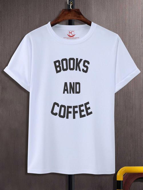 unisex typographic printed t-shirt - 20689016 - Standard Image - 0