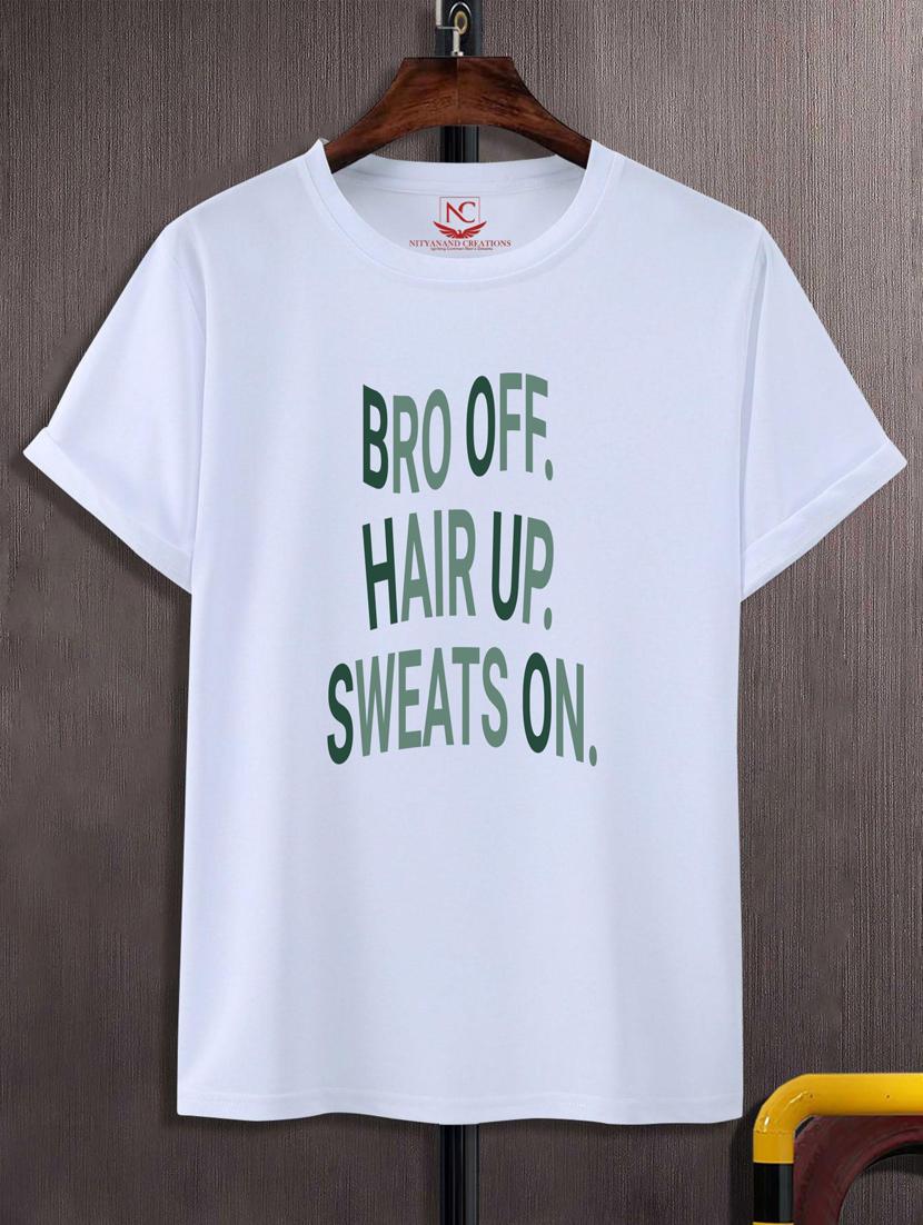 unisex typographic printed t-shirt - 20689018 -  Zoom Image - 0