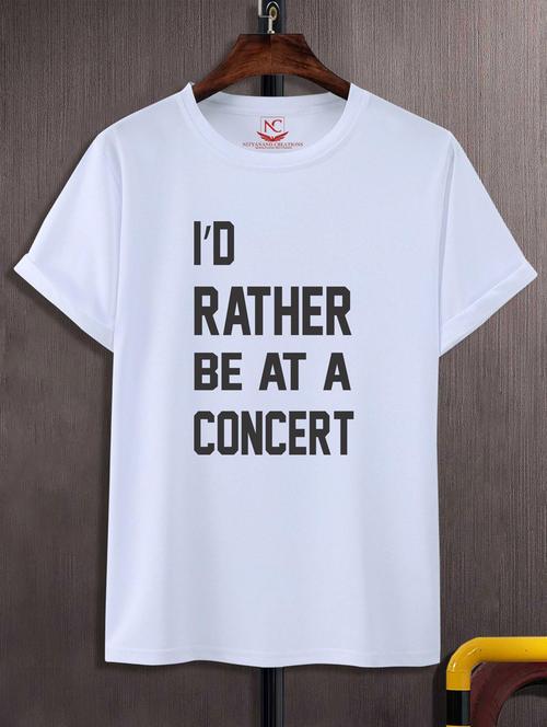unisex typographic printed t-shirt - 20689033 -  Standard Image - 0