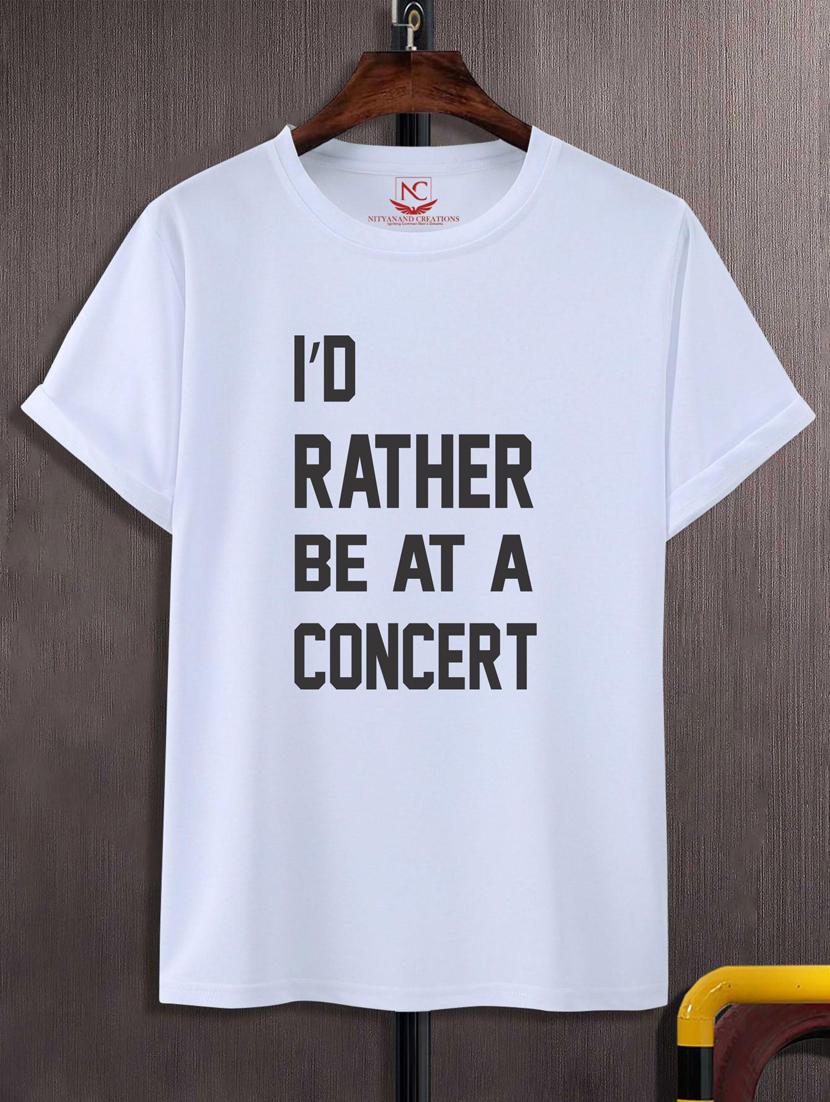 unisex typographic printed t-shirt - 20689033 -  Zoom Image - 0