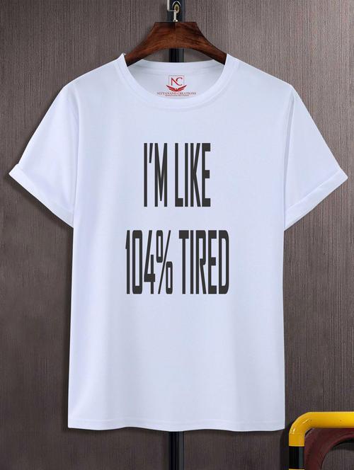 unisex typographic printed t-shirt - 20689037 -  Standard Image - 0