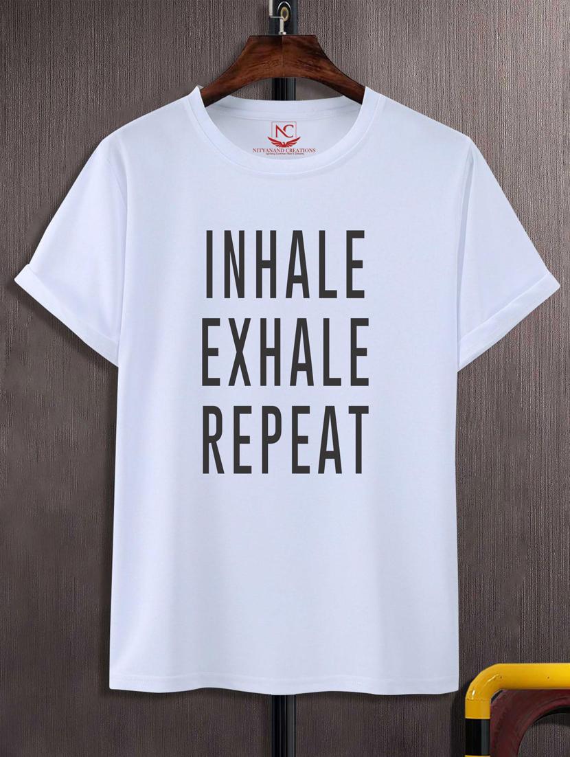 unisex typographic printed t-shirt - 20689040 -  Zoom Image - 0