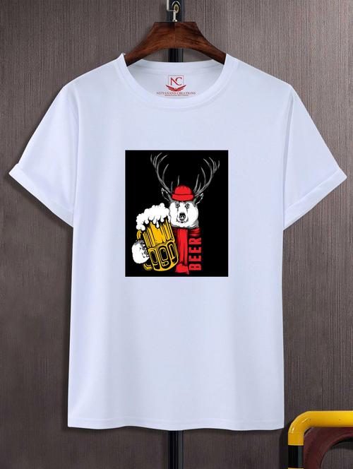 unisex graphic printed t-shirt - 20689179 - Standard Image - 0