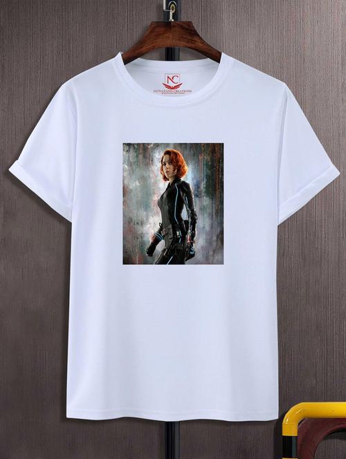 unisex graphic printed t-shirt - 20689189 - Standard Image - 0