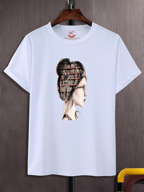 unisex graphic printed t-shirt - 20689279 - Standard Image - 0