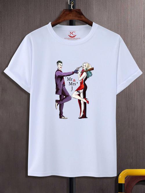 unisex graphic printed t-shirt - 20689374 - Standard Image - 0