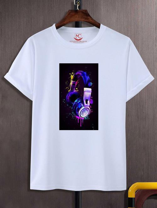 unisex graphic printed t-shirt - 20689381 - Standard Image - 0