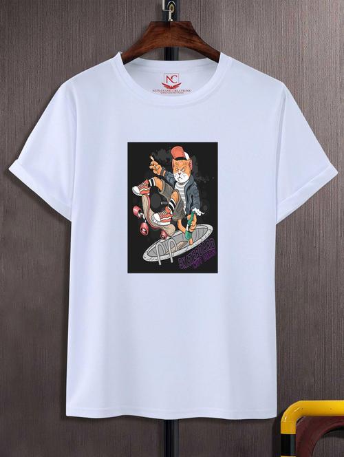 unisex graphic printed t-shirt - 20689453 - Standard Image - 0