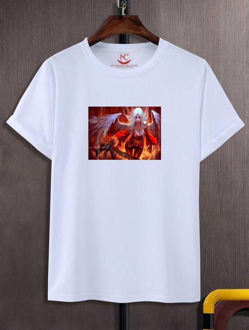 unisex graphic printed t-shirt - 20689559 - Standard Image - 0