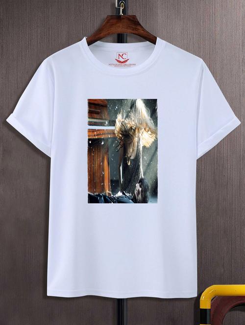 unisex graphic printed t-shirt - 20689643 - Standard Image - 0