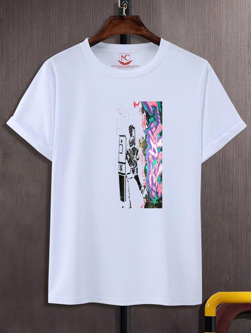 unisex graphic printed t-shirt - 20689661 - Standard Image - 0