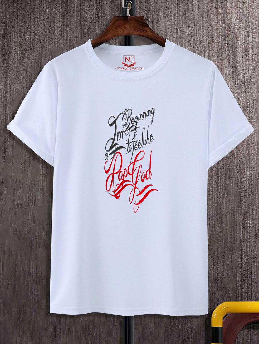 unisex typographic printed t-shirt - 20689882 - Zoom Image - 0