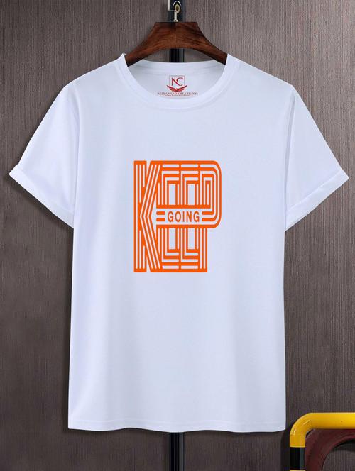 unisex typographic printed t-shirt - 20689884 - Standard Image - 0