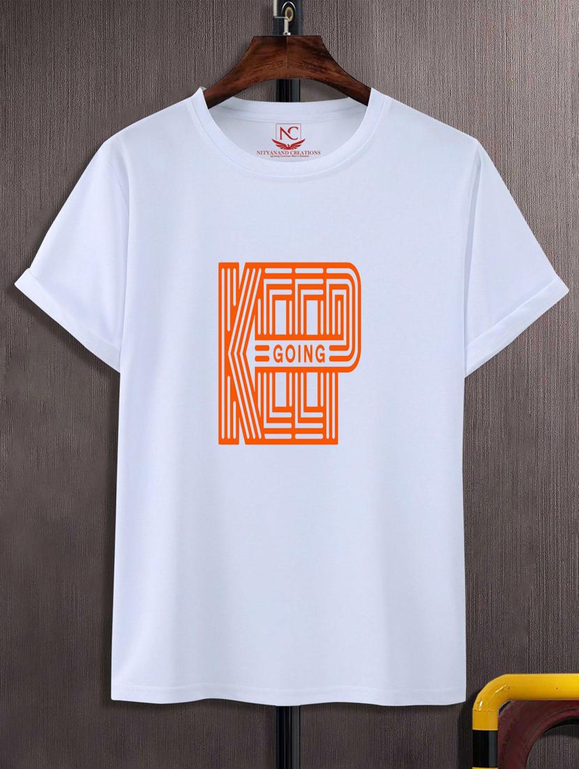 unisex typographic printed t-shirt - 20689884 - Zoom Image - 0