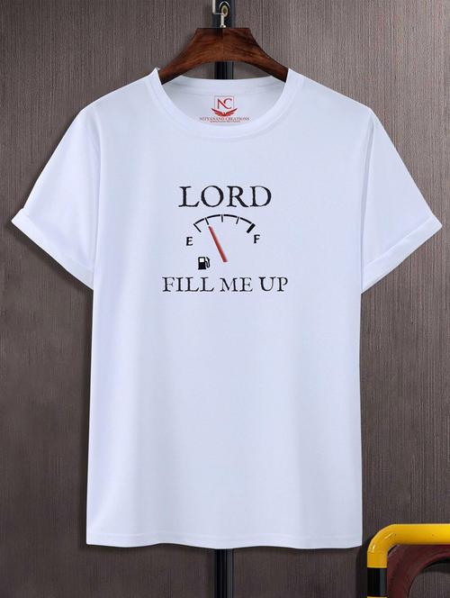 unisex typographic printed t-shirt - 20690003 -  Standard Image - 0