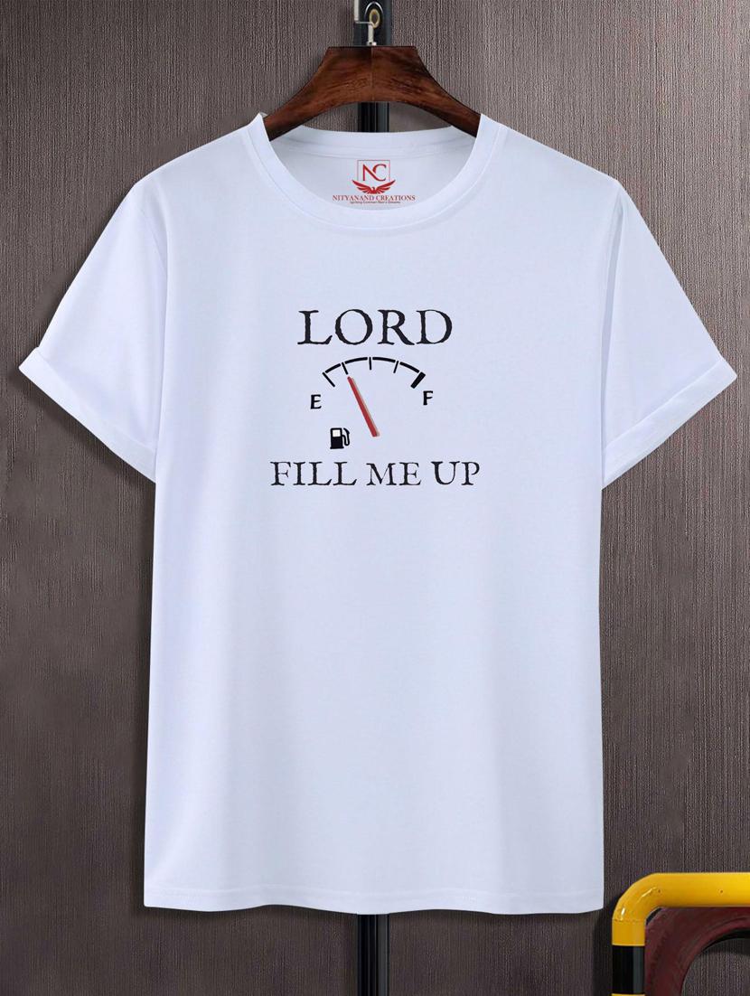 unisex typographic printed t-shirt - 20690003 -  Zoom Image - 0