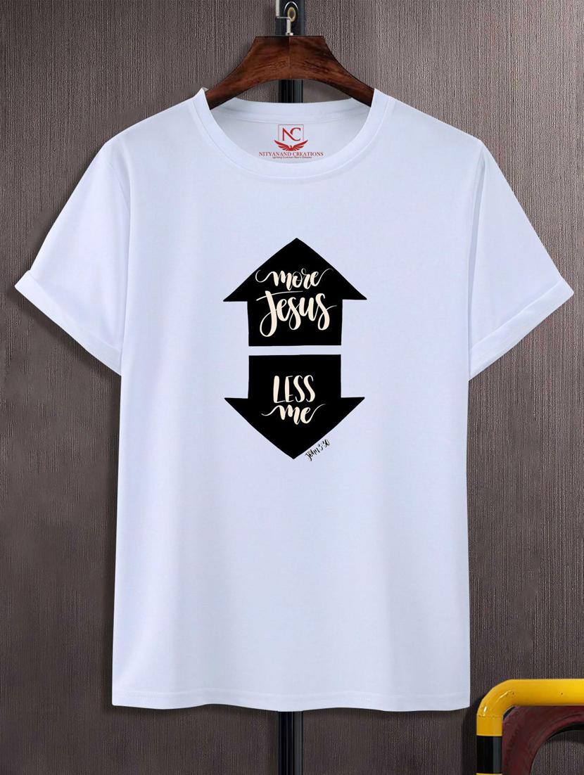 unisex typographic printed t-shirt - 20690016 -  Zoom Image - 0