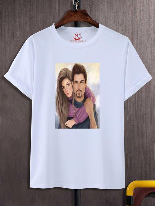 unisex graphic printed t-shirt - 20690017 - Standard Image - 0