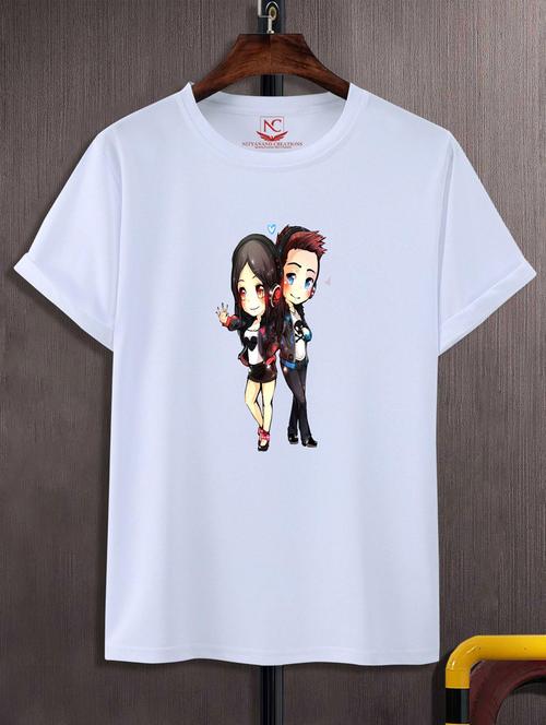unisex graphic printed t-shirt - 20690022 - Standard Image - 0