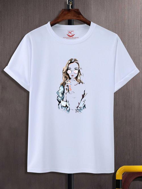 unisex graphic printed t-shirt - 20690037 - Standard Image - 0
