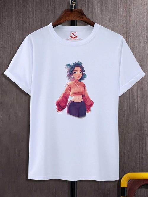 unisex graphic printed t-shirt - 20690048 - Standard Image - 0