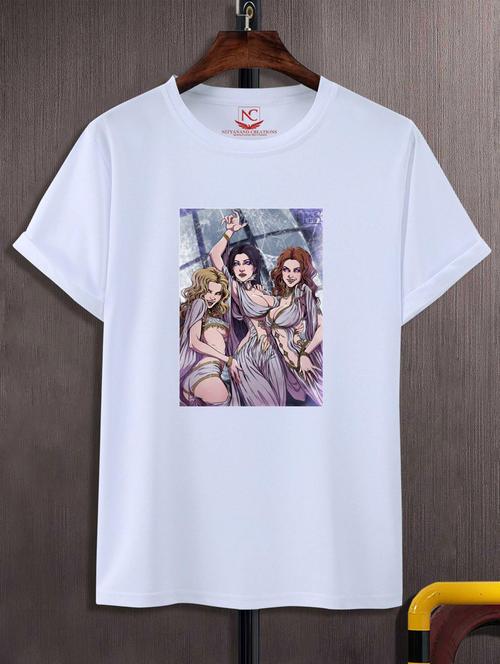 unisex graphic printed t-shirt - 20690051 - Standard Image - 0