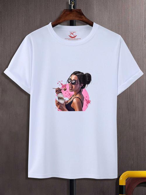 unisex graphic printed t-shirt - 20690054 - Standard Image - 0