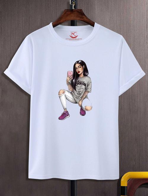 unisex graphic printed t-shirt - 20690067 - Standard Image - 0