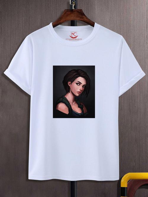 unisex graphic printed t-shirt - 20690070 -  Standard Image - 0