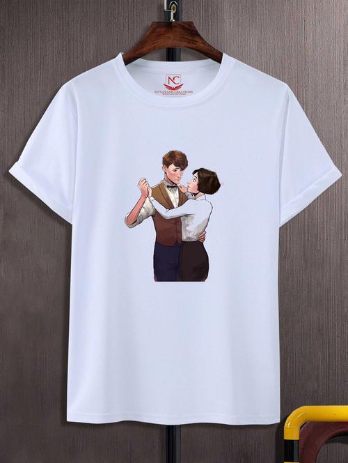 unisex graphic printed t-shirt - 20690094 - Standard Image - 0