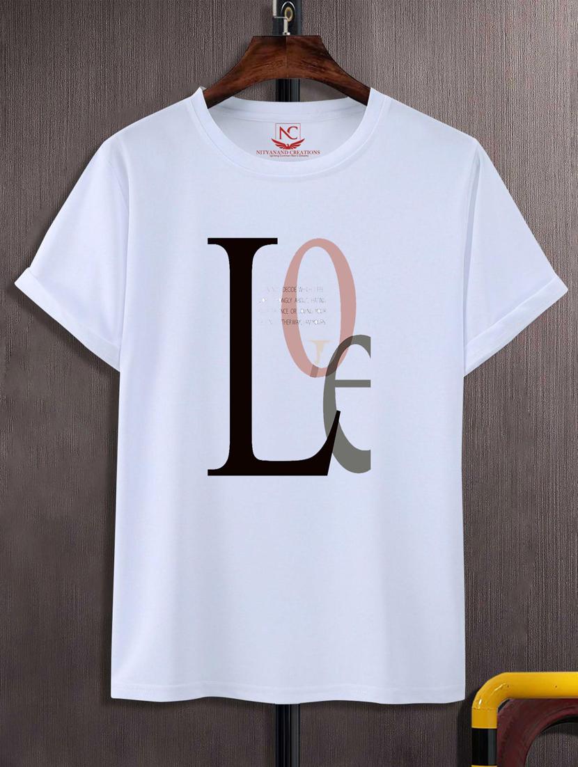 unisex typographic printed t-shirt - 20690108 - Zoom Image - 0