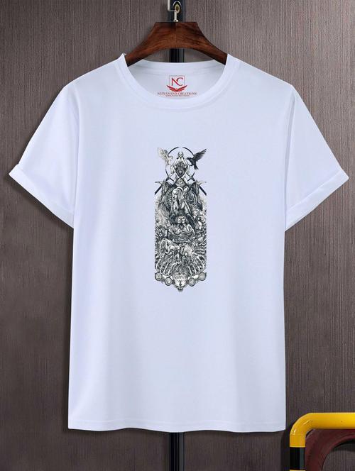 unisex graphic printed t-shirt - 20690163 - Standard Image - 0