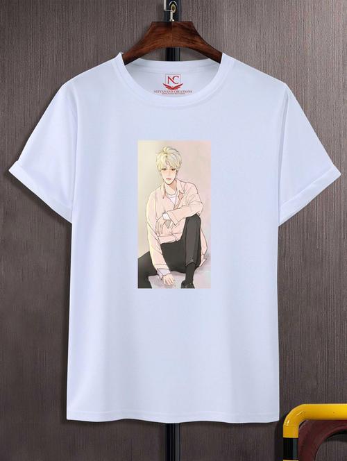 unisex graphic printed t-shirt - 20690208 - Standard Image - 0