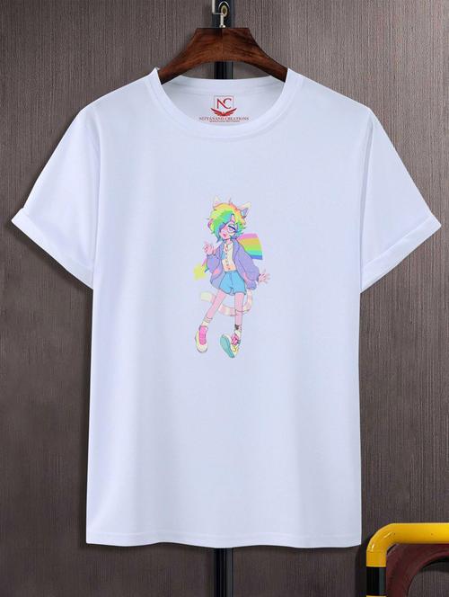 unisex graphic printed t-shirt - 20690255 -  Standard Image - 0