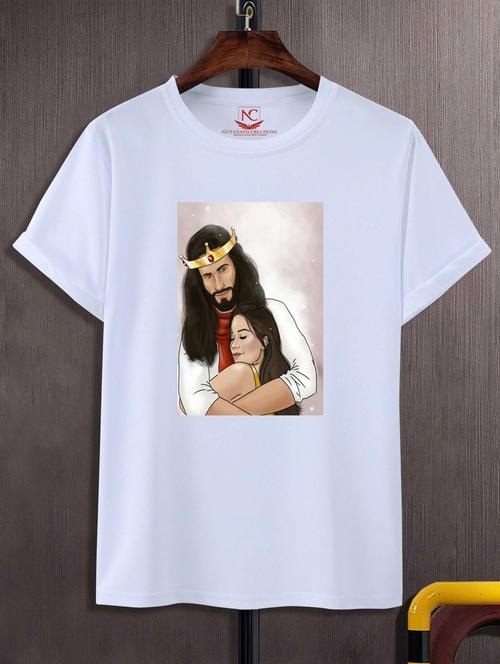 unisex graphic printed t-shirt - 20690308 -  Standard Image - 0