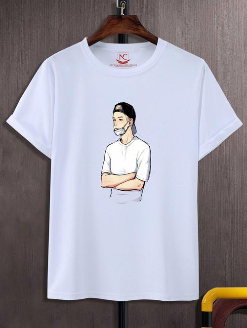 unisex graphic printed t-shirt - 20690319 -  Standard Image - 0