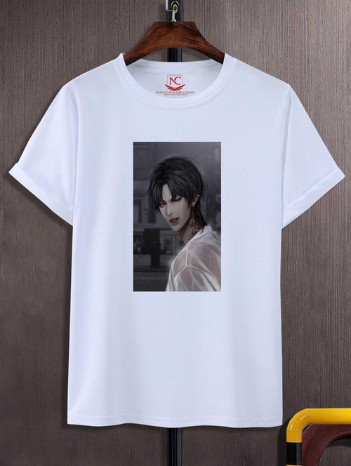 unisex graphic printed t-shirt - 20690362 - Standard Image - 0