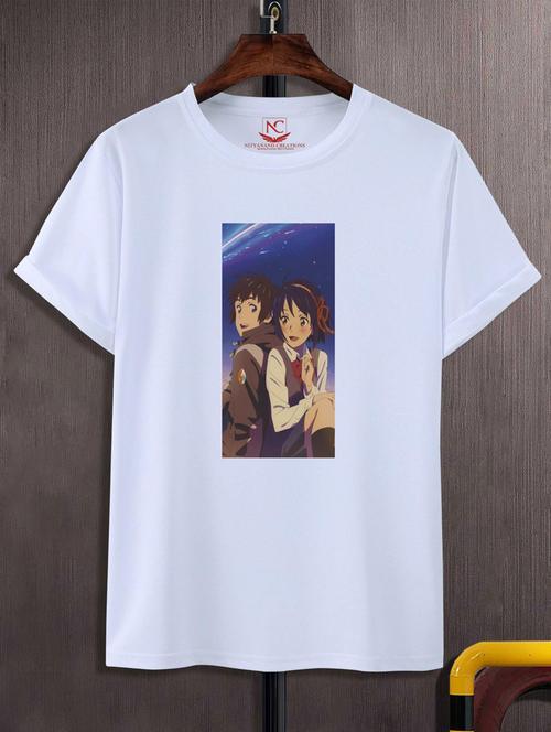 unisex graphic printed t-shirt - 20690374 - Standard Image - 0