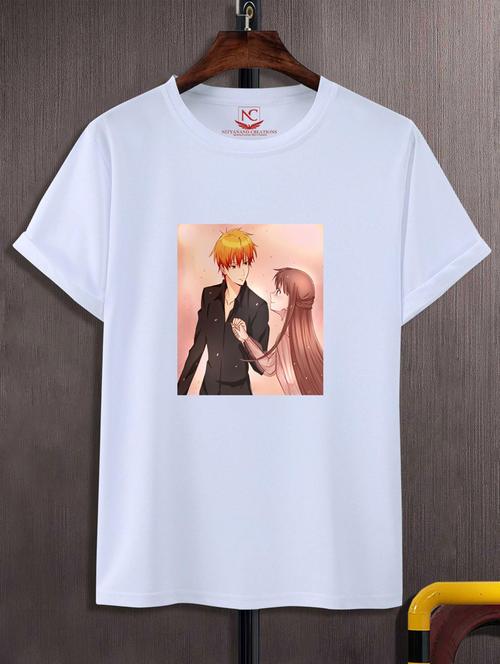 unisex graphic printed t-shirt - 20690380 - Standard Image - 0