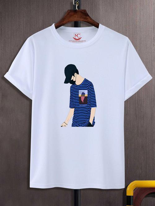 unisex graphic printed t-shirt - 20690386 - Standard Image - 0